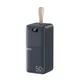 Повербанк Remax RPP-117 50000 mAh 27W/22.5W PD/QC с быстрой зарядкой и фонариком Черный: УМБ Power Bank - изображение 1