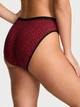 Женские трусики Victoria's Secret (299267819286) Stretch Cotton High-Leg Brief XXL черные - изображение 2