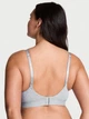Бюстгальтер Victoria's Secret (2628879618969) Shine Patch Lightly Lined Wireless Bra 80B сірий - зображення 2