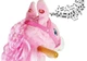 Конячка-качалка LeanToys з рухомим ротом і хвостом 74 см рожева, 2255 (5902808151708) - зображення 7