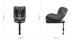 Автокрісло Cybex Sirona Ti гр. 0+/1 0-18 кг PLUS Peach Pink, 4063846541553 - зображення 15