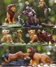 Набор фигурок Король Лев The Lion King игровые фигурки Симба, Тимон и Пумба, Нала, Рафики, Шензи, Банзай и Эд 9 шт 4-8 см - изображение 1