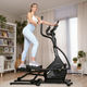 Орбитрек складной Hop-Sport HS-140CF Rock до 120 кг (Шаг 50 см) Bluetooth - изображение 1