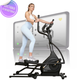 Орбитрек складной Hop-Sport HS-140CF Rock до 120 кг (Шаг 50 см) Bluetooth - изображение 9