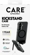 Etui CARE by PanzerGlass Black Kickstand & QI do Samsung Galaxy S26 Transparent (CR24194) - obraz 7