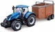 Трактор Bburago NewHolland T7.315 с прицепом 31656 (4893993013593) - изображение 2