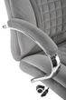 Офісне крісло Halmar King 2 Сірий (5905248126558) - зображення 9