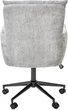 Fotel biurowy Halmar Flores Popielaty (5905248115927) - obraz 2