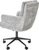 Fotel biurowy Halmar Flores Popielaty (5905248115927) - obraz 4