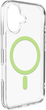 Etui Puro Lite Mag na iPhone 17 Green\Transparent (8018417527197) - obraz 1