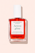 Лак для ногтей ломких и поврежденных Active Glow Manucurist Cranberry – лечебное цветное покрытие с миндальным маслом для восстановления ногтей в цветной маникюр - изображение 1