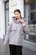 Демісезонна куртка Mila Nova К-381 46 капучино - изображение 4