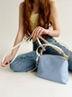Маленькая кожаная сумка ARTiS Bags 1669 4814-5112 Голубая - изображение 2