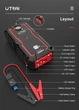 Пуско Зарядний Пристрій 2000А 12В Jump Starter UTRAI Jstar One Пусковий пристрій Джамп Стартер Бустер Авто - зображення 9
