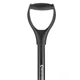 Лопата штикова, металева ручка, 198х288х1200 мм INTERTOOL FT-2011 - изображение 3