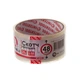 Скотч прозорий 48 мм * 25 м * 52 мкм INTERTOOL KT-0901 - изображение 1