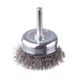 Щітка чашкова 50 мм для дриля, 1/4" (кручений дріт) INTERTOOL BT-9050 - изображение 1
