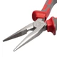Довгогубці прямі 160 мм, С55 INTERTOOL HT-0127 - изображение 4