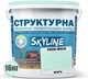 Краска цветная структурная SkyLine 0520-B90G 16 кг Мята (4821044021105) - изображение 2