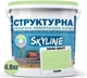 Краска цветная структурная SkyLine 0540-G50Y 4.8 кг Лайм (4821044021327) - изображение 2