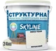 Краска цветная структурная SkyLine 0603-Y20R 24 кг Сливочный (4821044021396) - изображение 2