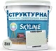 Краска цветная структурная SkyLine 1005-G20Y 8 кг Амброзия (4821044021617) - изображение 2