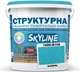 Краска цветная структурная SkyLine 1555-B10G 16 кг Капель (4821044021501) - изображение 1