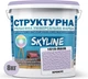 Краска цветная структурная SkyLine 1515-R60B 8 кг Крокус (4821044021457) - изображение 2
