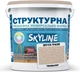 Краска цветная структурная SkyLine 2010-Y40R 4.8 кг Тенвалир (4821044022607) - изображение 1