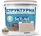 Краска цветная структурная SkyLine 2010-Y40R 4.8 кг Тенвалир (4821044022607) - изображение 2