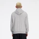 Мужское серое худи New Balance Stacked Logo 44 (XS) (MJ41501AG) - изображение 2