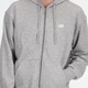 Мужское серое худи New Balance Stacked Logo 44 (XS) (MJ41501AG) - изображение 4