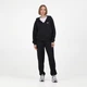 Женское черное худи New Balance Sport Essentials FT 36 (S) (WJ41501BK) - изображение 4