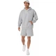 Шорти FRENCH TERRY RELAXED 7IN SHORT Asics 2031F448-020 XL Сірий (4571633447471) - изображение 4