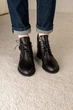 Черевики демісезонні DJUS SHOES 38 (25,4 см.) 12.04.27 Чорні - зображення 2