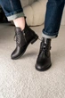 Черевики демісезонні DJUS SHOES 38 (25,4 см.) 12.04.27 Чорні - зображення 6