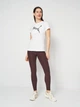 Футболка хлопковая женская Puma Tee 69191602 M White (4069162375636) - изображение 3