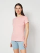 Футболка хлопковая женская Puma Ess Centered Cat Logo Tee 69291626 S Rosy Outlook (4069162386427) - изображение 1