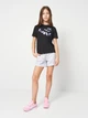 Детская футболка для девочки Puma Tad Essentials Logo 52847701 134-140 см Puma Black (4069162339935) - изображение 3