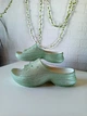 Шлепанцы на платформе Crocs Bae Glitter Slide mint tint w6 36-37 арт.211756-3YF - изображение 1