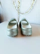 Шлепанцы на платформе Crocs Bae Glitter Slide mint tint w6 36-37 арт.211756-3YF - изображение 2