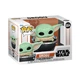 Коллекционная игровая фигурка The Mandalorian - Baby Grogu Funko Pop в коляске - изображение 5
