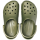 Crocs Classic Clog Army Green Кроксы Женские Мужские Сабо Классик Хаки Зеленые - (39 р.) M7/W9 - изображение 4