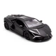 Автомодель Lamborghini Revuelto Techno Drive металева 1:39 Матова чорна - зображення 13