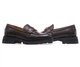 Лофери жіночі Anemone PY6258A-10G2/BROWN LEATHER 39 Коричневий - зображення 5