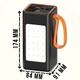 Повербанк Hoco JA88A 100000 mAh з LED-ліхтариком та швидкою зарядкою 22.5W (9797/DM) - зображення 6