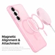 Чехол для Samsung Galaxy S26 Plus Dux Ducis Yind Mag Матовый с Magsafe Pink - изображение 5