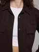 Рубашка женская Colin's CL1078737BRW L Brown (8684890136777) - изображение 4