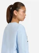 Футболка хлопковая длинная женская Adidas House Of Tiro Graphic T-Shirt KB7171 XS Glow Blue (4068814242593) - изображение 5