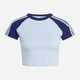 Футболка хлопковая короткая женская Adidas Originals Sst Baby T-Shirt KD3798 L Crystal Sky (4068821894303) - изображение 6